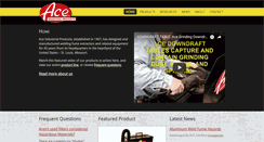 Desktop Screenshot of aceindustrialproducts.com